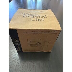 The Pampered Chef Ice Cream Sandwich Maker 2485 Clear Cylinder Kitchen Tool NEW